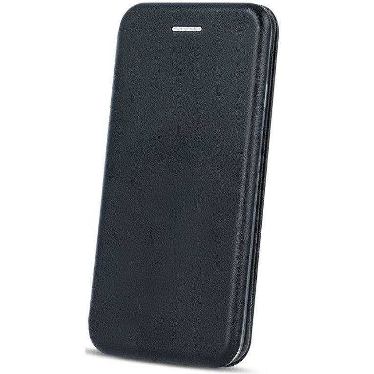Apple iPhone 15 Pro, Oldalra nyíló tok, stand, Forcell Elegance, fekete (TS0013)