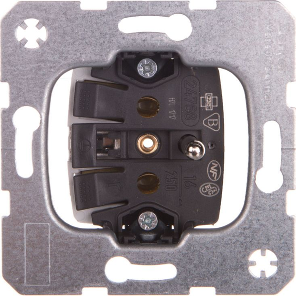Berker Gniazdko podtynkowe mechanizm z uziemieniem One platform Hager 396874 - 396874
