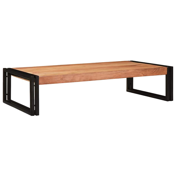 Fürdőszobai polc 100 x 50 x 23 cm Tömör mangófából, vas