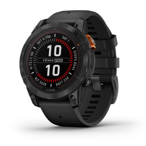 Sportovní hodinky Garmin Fenix 7 Pro Solar černé