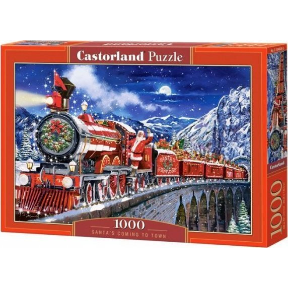 Castorland C-104833-2 puzzle 1000 pz Natale