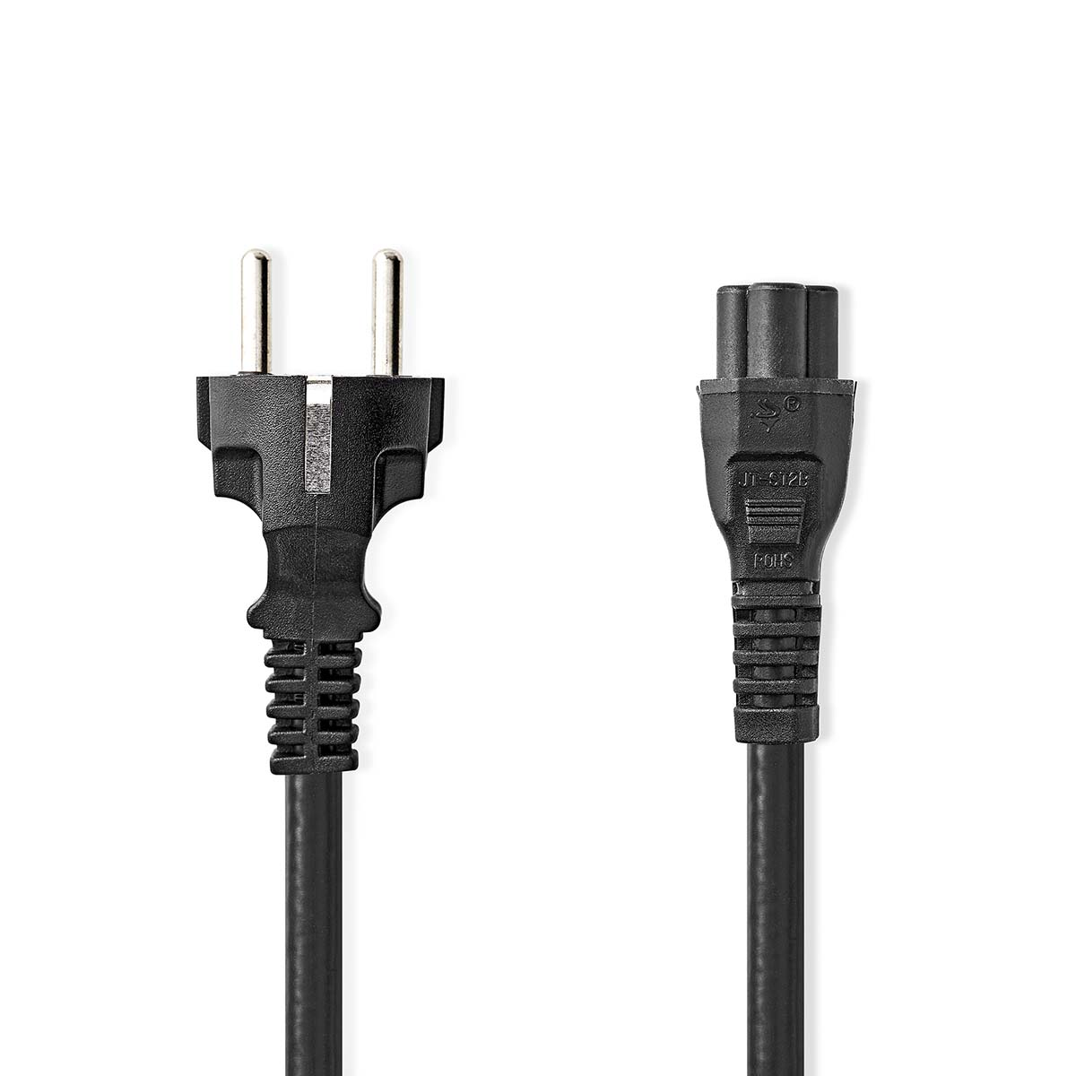 Nedis CEGL10130BK20 Hálózati tápkábel 2m - Fekete (CEGL10130BK20)