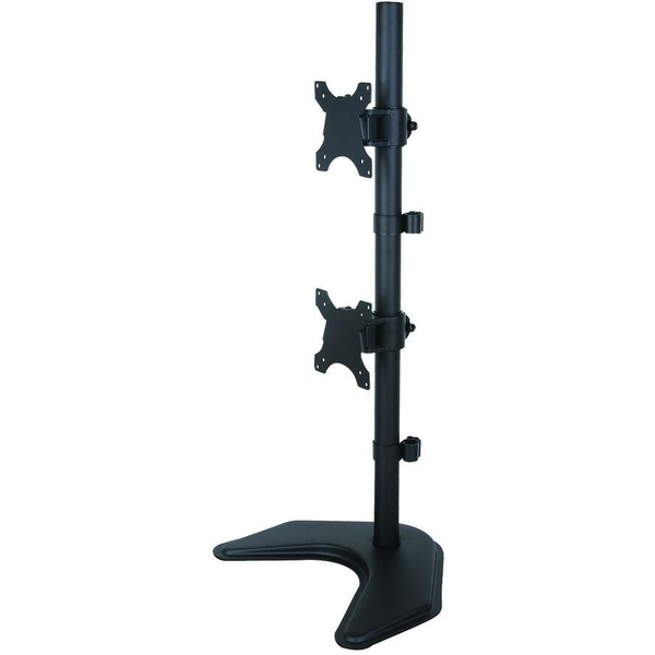 Techly ICA-LCD 2520V skærmbeslag og -stativer 68,6 cm (27") Sort Skrivebord