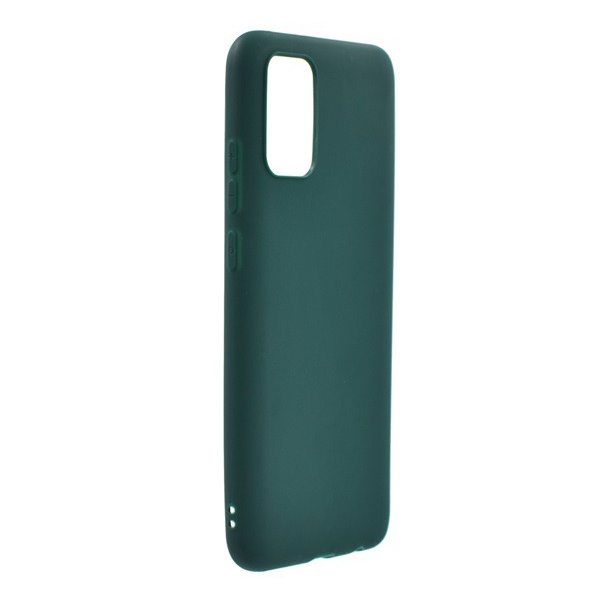 Szilikon telefonvédő (matt) SÖTÉTZÖLD [Samsung Galaxy A02s (SM-A025F)] (5996591045535)