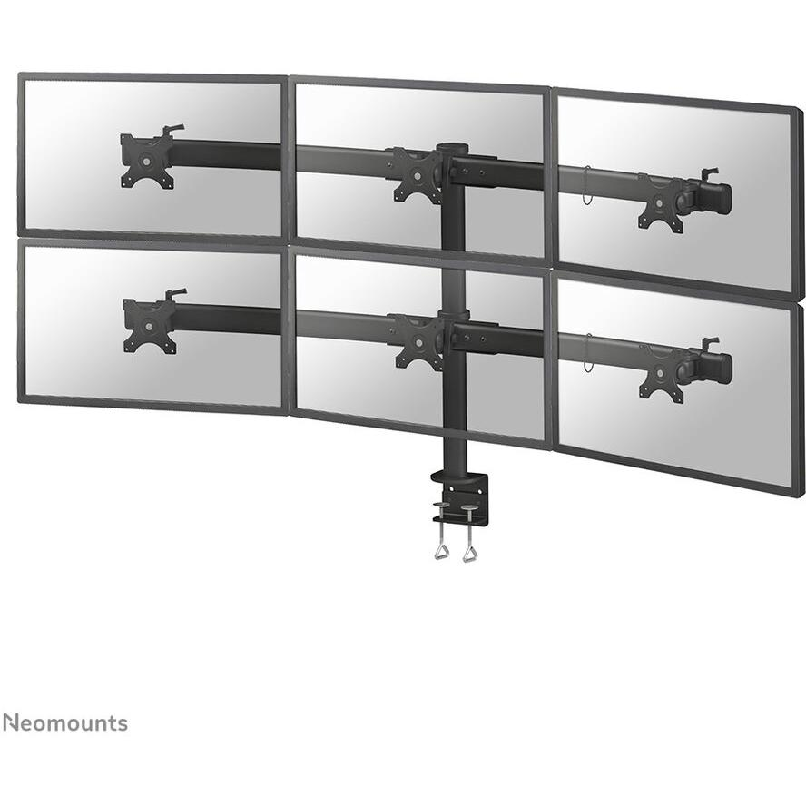 Neomounts FPMA-D700D6 asztali TV konzol 68,6 cm (27") Fekete (FPMA-D700D6)
