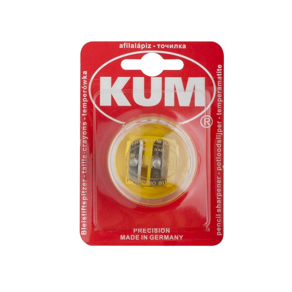 ICO KUM 1020522 Кръгла пластмасова BL острилка с 2 отвора