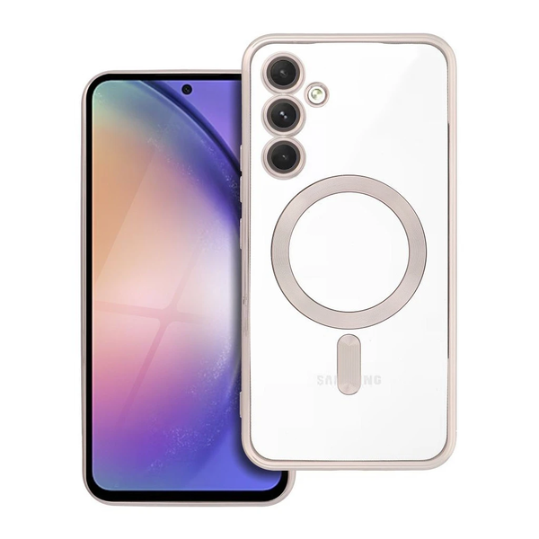 Samsung A54 készülékhez Electro Mag Cover tok MagSafe-kompatibilis titán