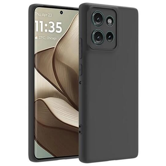 Gigapack Motorola Edge 50 5G szilikon tok matt fekete (GP-162718) (GP-162718)