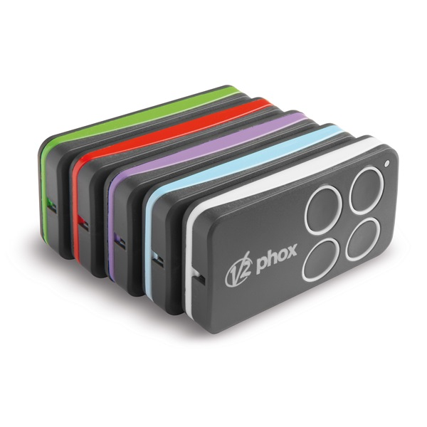 VIDUE PHOX4.433 MC 433 MHz gyári kóddal 4 csatornás ugrókódos több színű távirányító (PHOX4.433 MC)