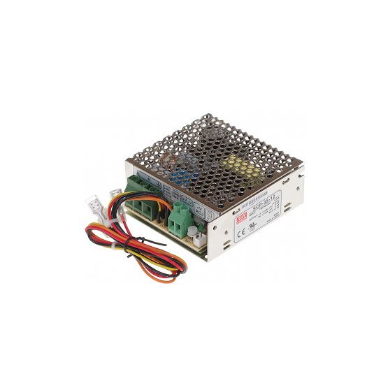 Mean Well két kimenetes kapcsolóüzemű tápegység és akkumulátortöltő 13.8VDC 3.6A 50W (SCP-50-12)