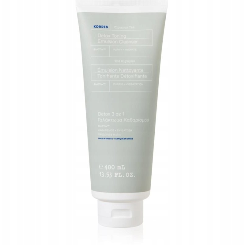KORRES Olympus Tea Detox Toning Emulsion Cleanser, 400 ml (5203069106323)