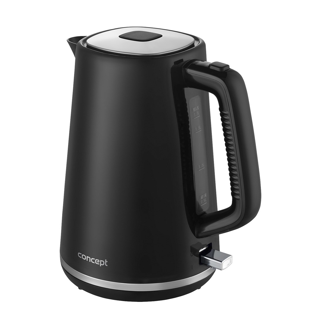 Concept RK2375 Vízforraló 1.7L 2200 Watt - Fekete (RK2375)