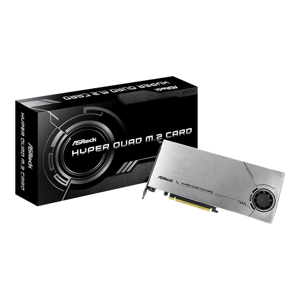 ASROCK HYPER QUAD M.2 CARD (90-MCA0G0-00UANZ)