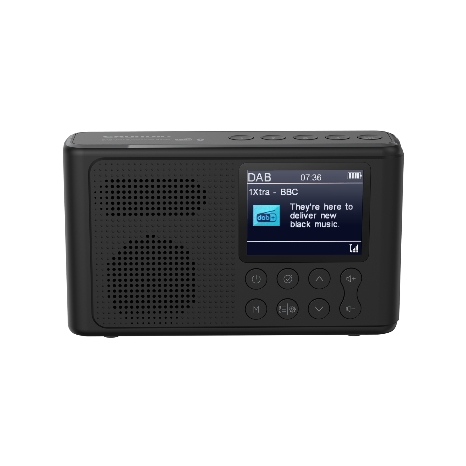Grundig Music 6500 Cestovné Analógový a digitálny Čierna (GDB1090)