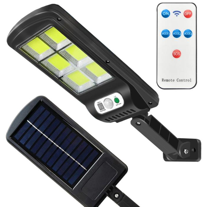 Verk Solar lamp 96 LED with solar panel and motion sensor (12276)