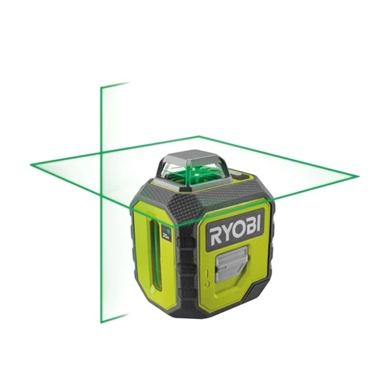 Ryobi RB360GLL 360° Elemes Lézeres Szintező max 25m - Zöld (5133005310)