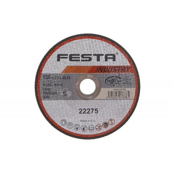 FESTA INDUSTRY, O 150x2,5 mm, fémvágó tárcsa