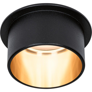 Paulmann 93378 LED-es beépíthető lámpa LED Fixen beépített LED-es 6 W Fekete (matt), Arany