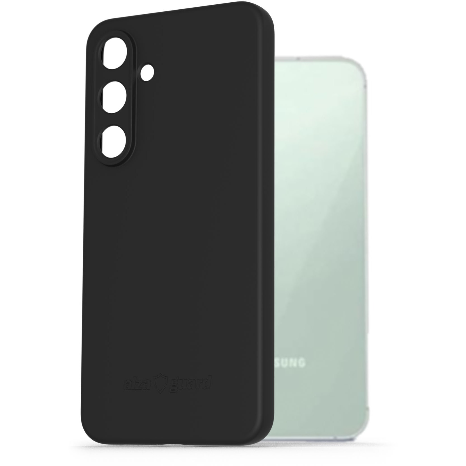 AlzaGuard Samsung Galaxy S24 FE fekete matt TPU tok (AGD-PCT426B)