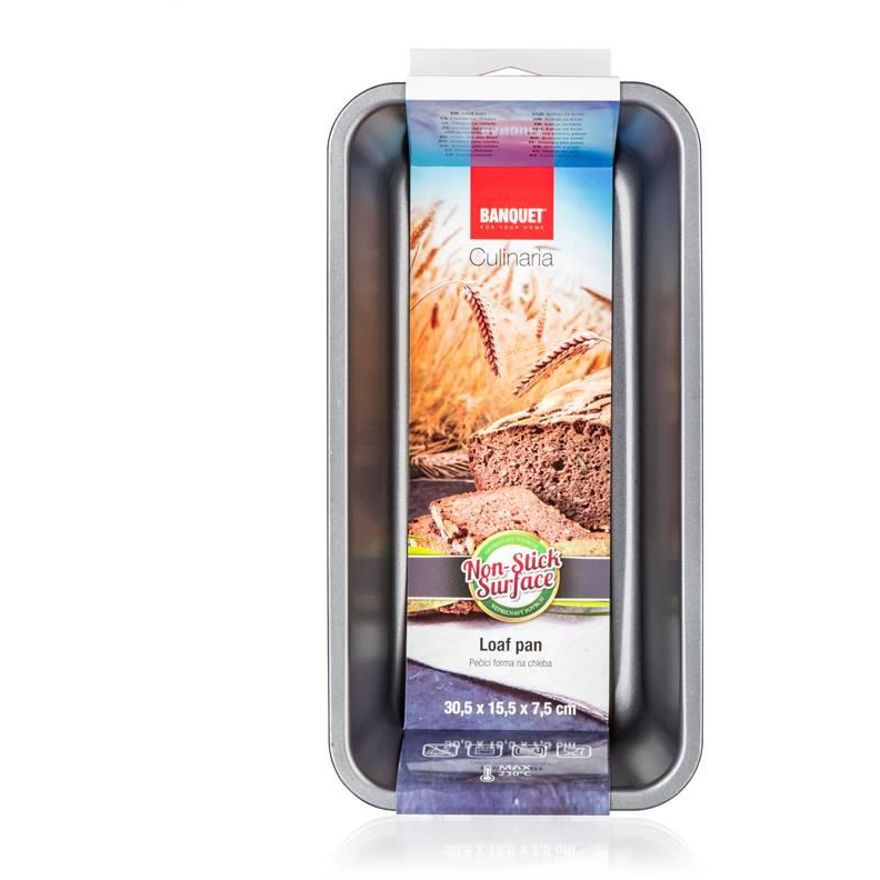 BANQUET CULINARIA tapadásmentes kenyérsütő forma, 30,5 × 15,5 × 7,5 cm (A26194)