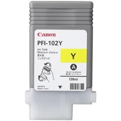 Canon PFI-102Y δοχείο μελάνης Πρωτότυπο Κίτρινο