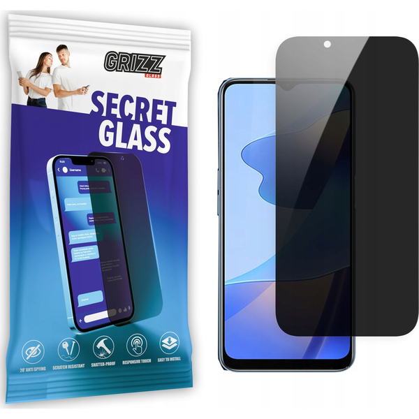  GrizzGlass Szkło prywatyzujące GrizzGlass SecretGlass Oppo A16