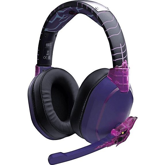Lexip Sasuke Revenge Headset Kabel & trådløs Spil Bluetooth Sort, Lilla