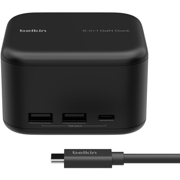 Stacja/replikator Belkin USB-C 6-IN-1 Core GaN stacja dokująca 130W