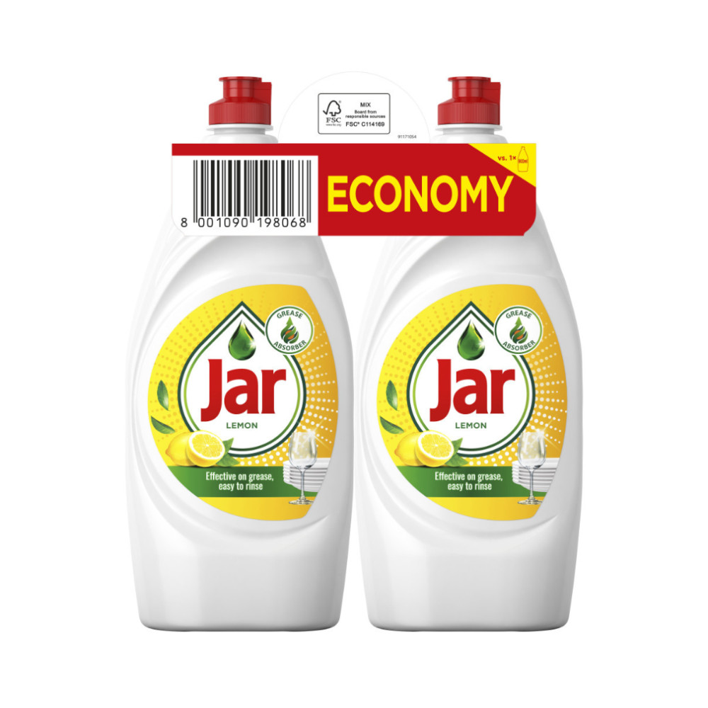 Jar Lemon mosogatószer 2x900ml (8001090198068) (8001090198068)