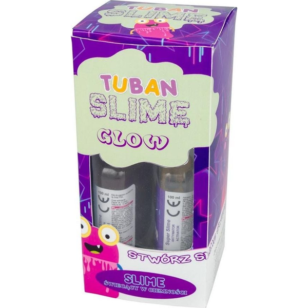 Tuban Slime Zselé Készlet, Diy, Foszforeszkáló
