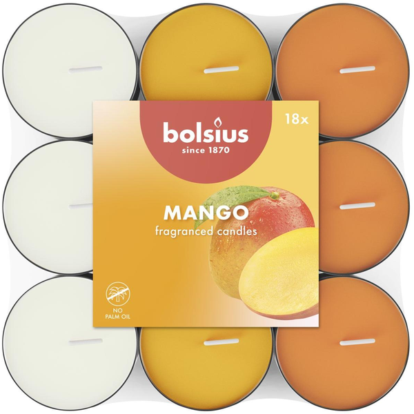 Bolsius Mango 260 g, 18 db