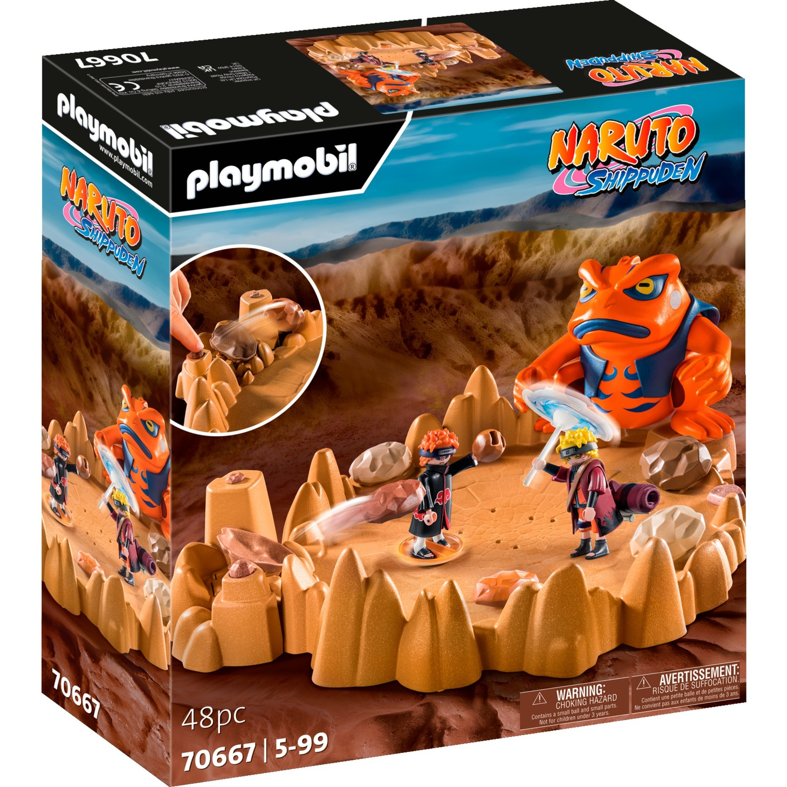 Playmobil Naruto Shippuden Naruto vs. Pain (70667)