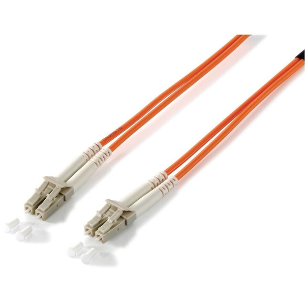Equip LC/LС 62.5/125μm 1.0m InfiniBand og fiberoptisk kabel 1 m Orange