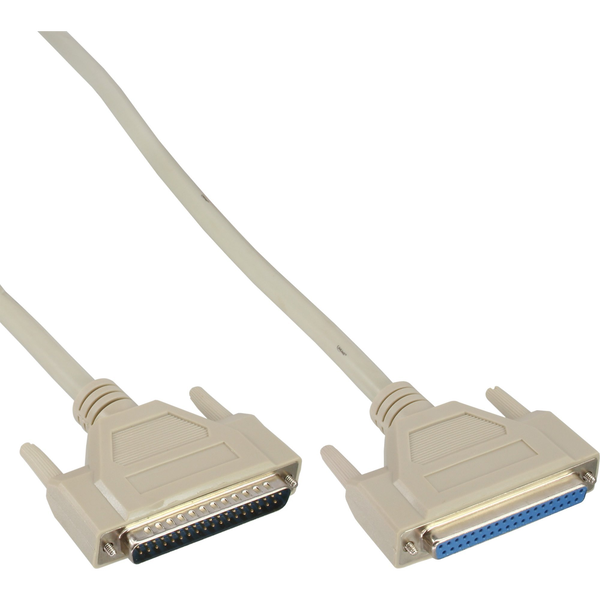 InLine 37137 cavo seriale Beige DB-37