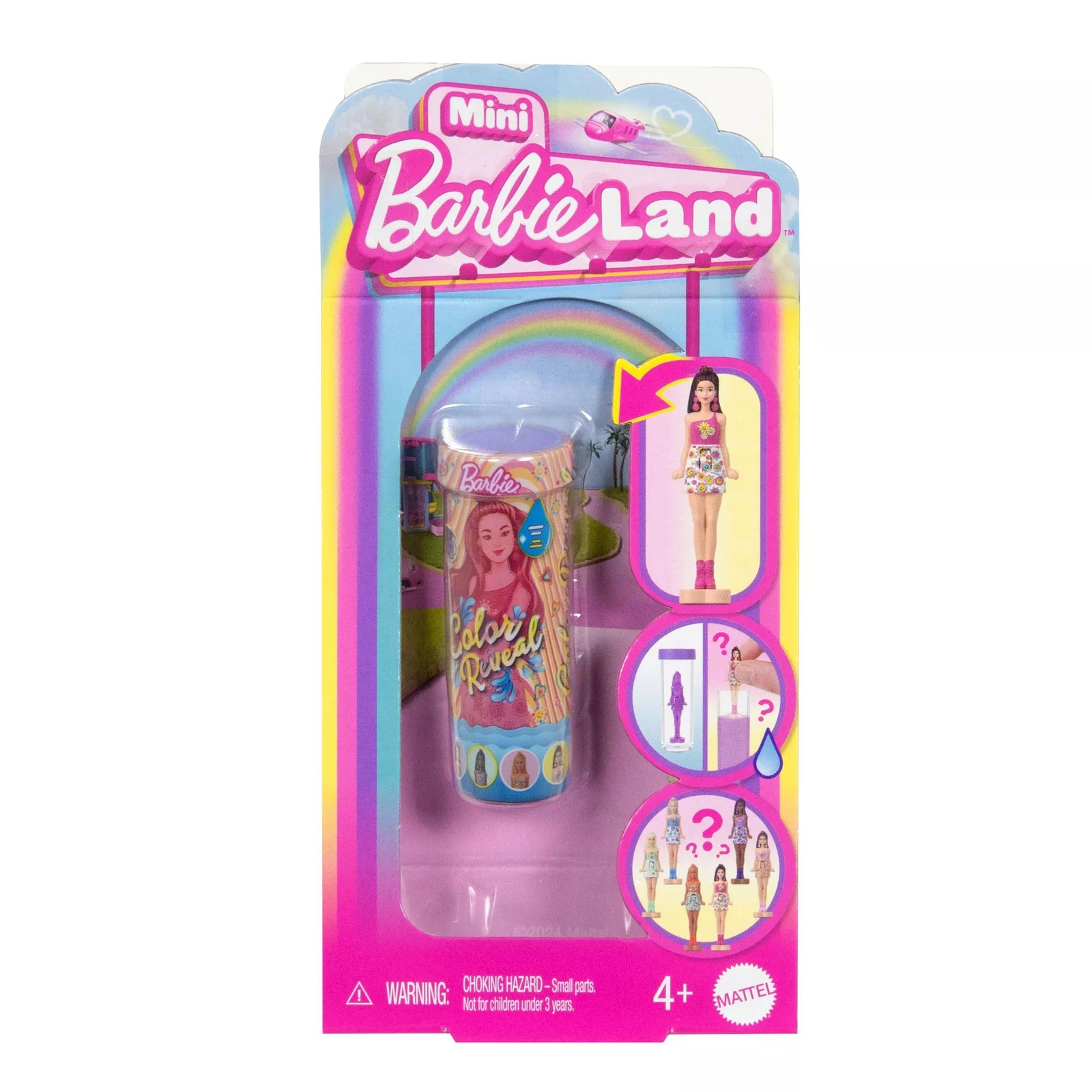 Mattel Barbie Mini BarbieLand Color Reveal baba 2. széria (JCR08)