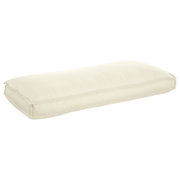Pallet párna ülés/háttámla krém 120x50x12 cm oxford szövetből