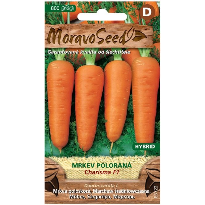 MORAVOSEED Sárgarépa félkorai CHARISMA F1 - hibrid (1860mm)