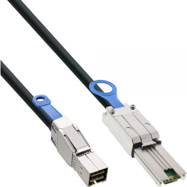InLine 27639A cavo Serial Attached SCSI (SAS) 0,5 m Nero