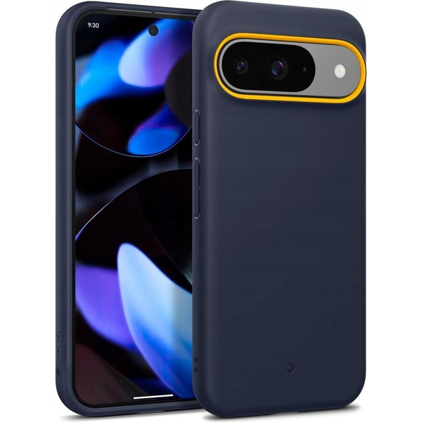 Spigen 278350 Caseology Nano Pop Google Pixel 9 Pro/Pixel 9 Blueberry Navy, Mobiltelefon tok