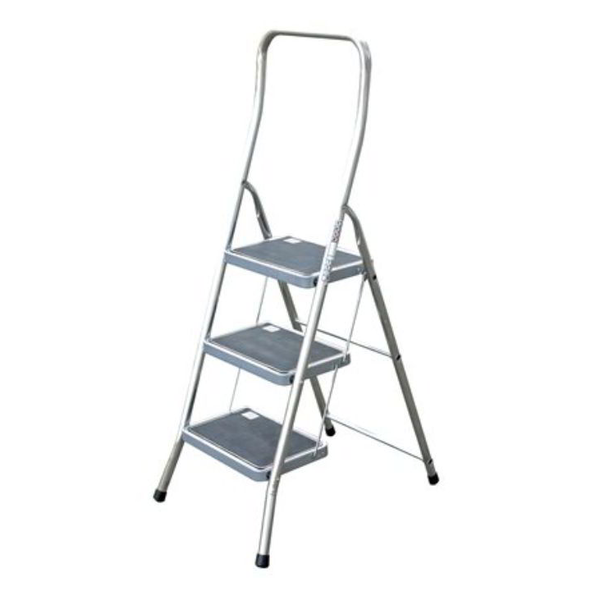 KRAUSE Toppy XL oceľové skladacie schodíky 3 stupne