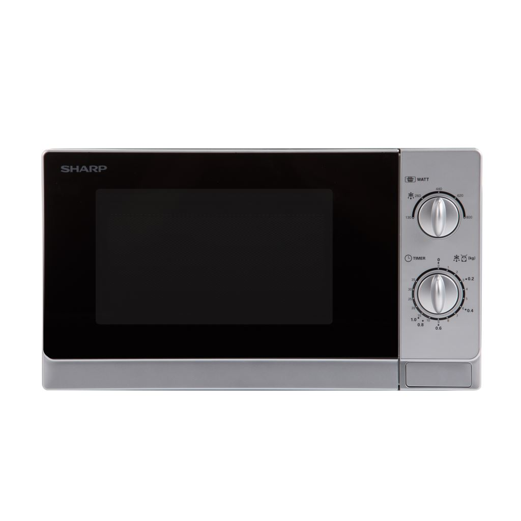 Sharp R-20 DS 20 literes 800 W ezüst mikrohullámú sütő (R20DS)