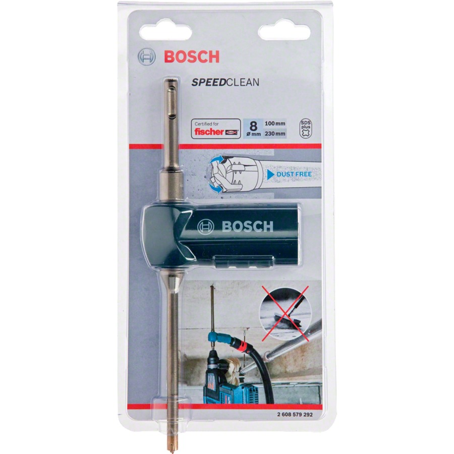 Bosch 2608579292 SDS Plus-9 Speed Clean Elszívófúró - 8mm (2608579292)