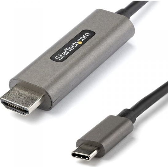 StarTech.com CDP2HDMM3MH video kabel adapter HDMI Type A (Standaard) Zwart, Zilver