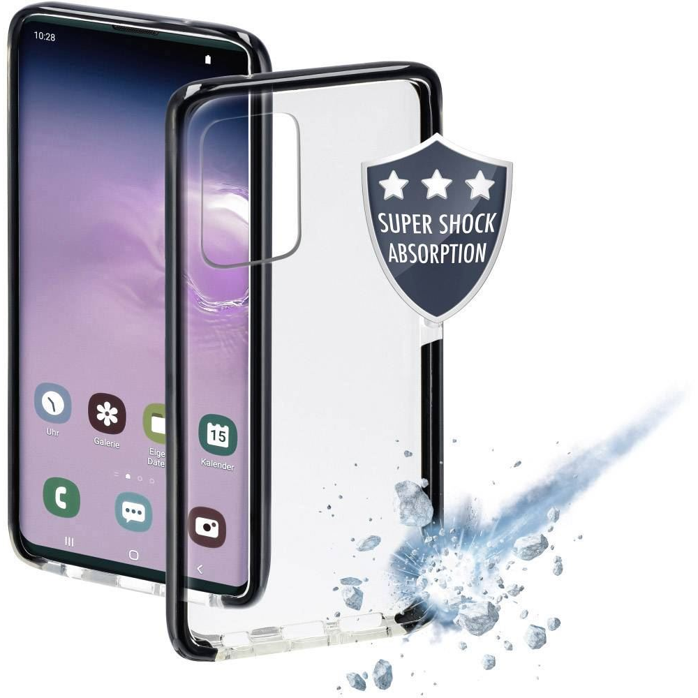 Hama Protector Cover Samsung Galaxy S20 Ultra 5G hátlap tok átlátszó fekete (00188560) (HA00188560)