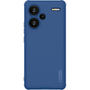 Xiaomi Redmi Note 13 Pro Plus 5G, Műanyag hátlap védőtok, szilikon keret, légpárnás sarok, Nillkin Super Frosted Pro, kék