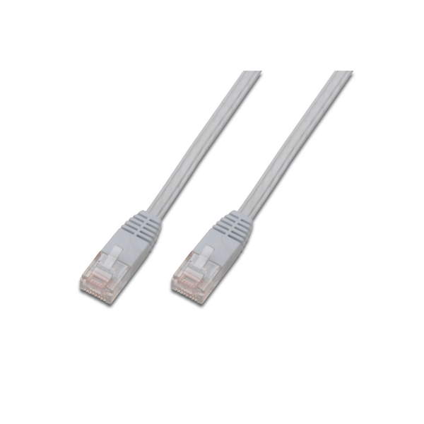 DIGITUS CAT 5e Flach-Patchkabel, Cu, 1m, weiß (DK-1511-010F/WH)
