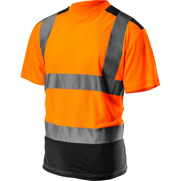 NEO 81-731-XL Munkapóló, Láthatósági, Narancssárga, Sötét Alsó Résszel, L