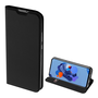 DUX DUCIS SKIN PRO tok álló, bőr hatású (FLIP, oldalra nyíló, bankkártya tartó, asztali tartó funkció) FEKETE [Huawei Mate 30 Lite (Nova 5i Pro)]