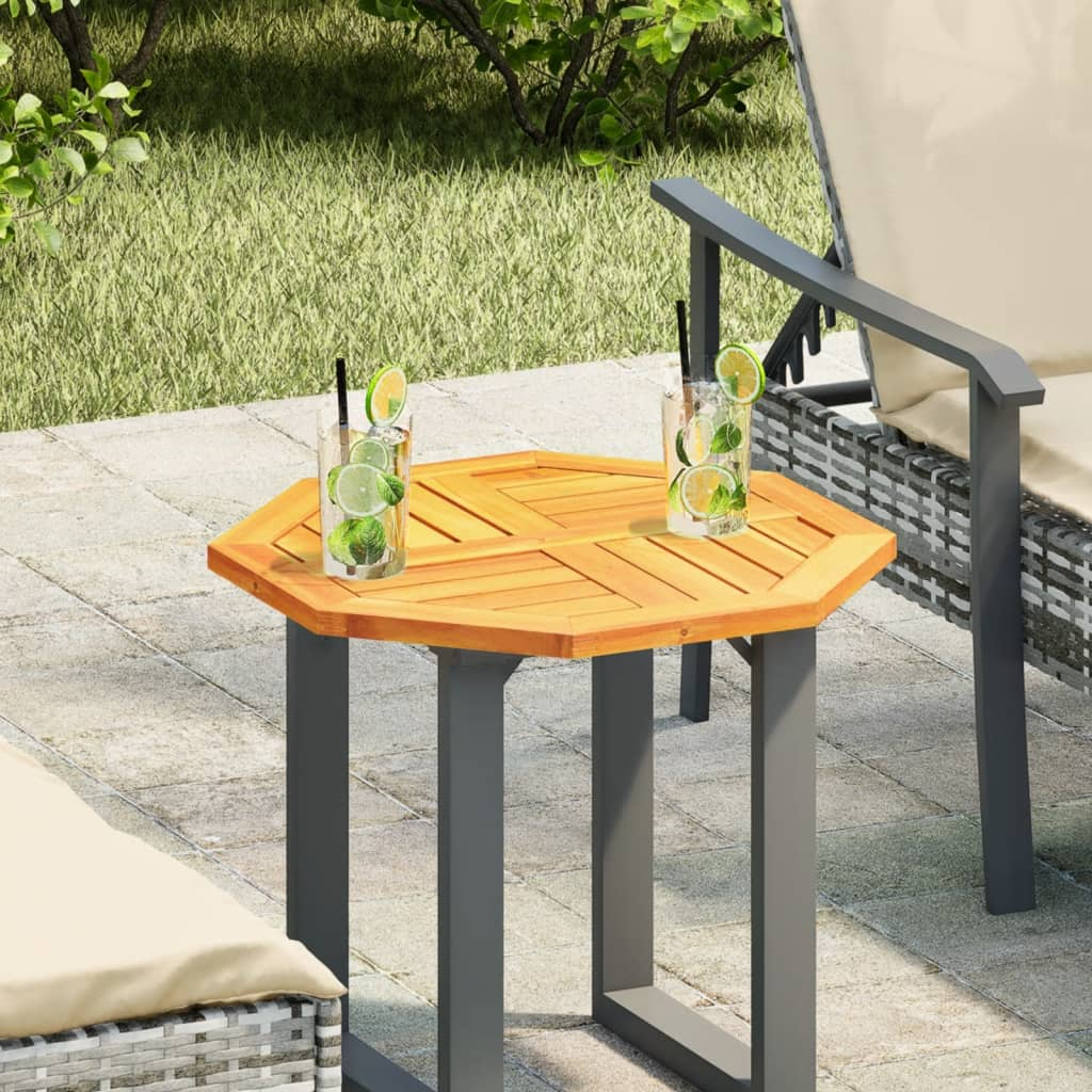 tömör akácfa nyolcszögletű asztallap 50 x 50 x 2 cm (4004259)