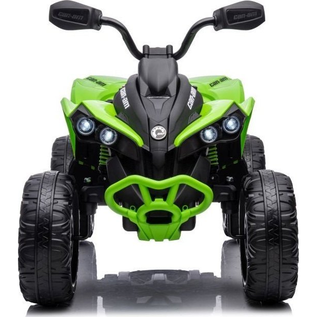 Can-am DK-CA002 12 V Elektromos Quad 13584 - 4 Motoros, 24 GHz, Szülői Távirányítóval, Zöld (13584)